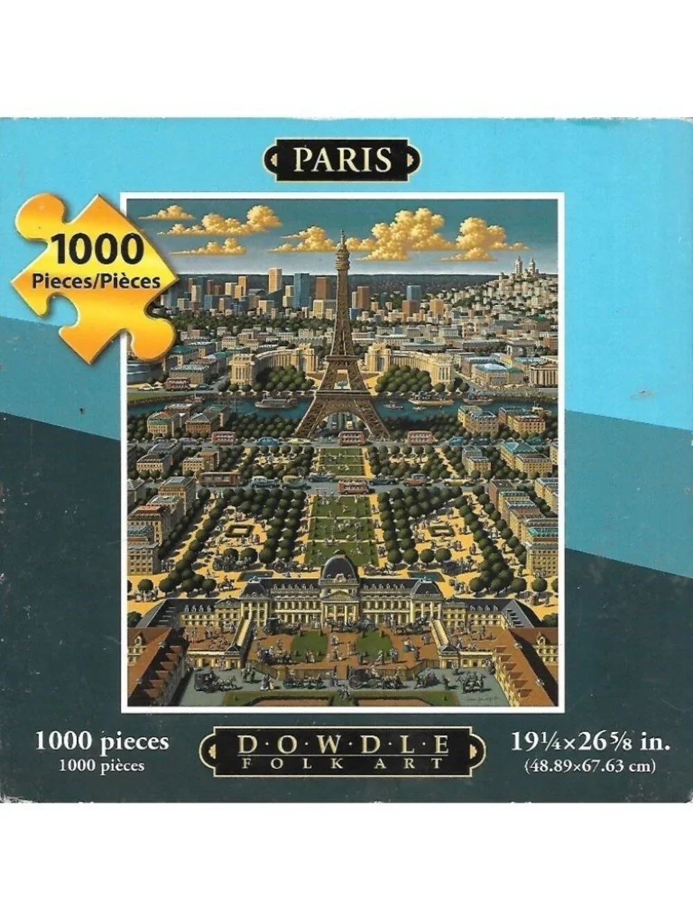 Dowdle PARIS 1000 Piece Puzzle 19 1/4 x 26 5/8 inches